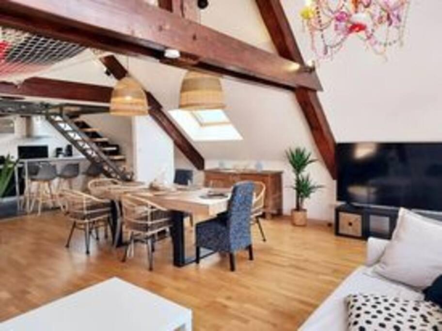 Appartement Panoramique Le Thillot Esterno foto